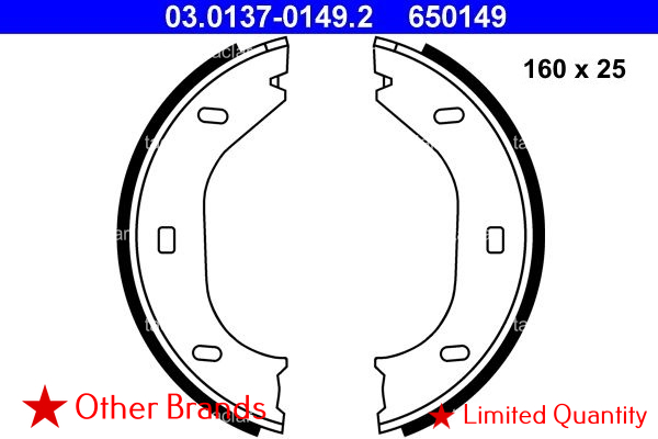 BRAKE SHOE SET