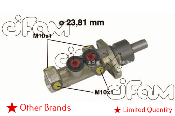 BRAKE MASTER CYLINDER 23.81mm