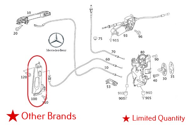 DOOR HANDLE INNER SLIDING