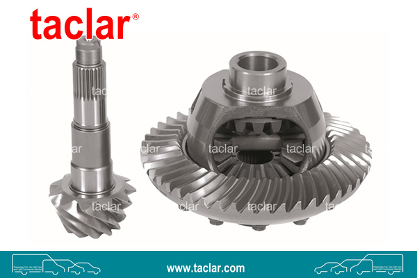CROWN WHEEL-PINION GEAR SET 11x48 245 MM