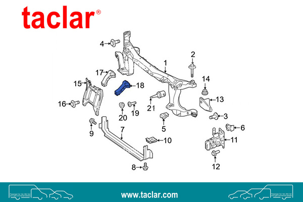 PANEL BRACKET LEFT