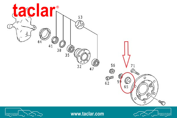 CAP.WHEEL BEARING