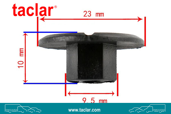 FENDER LINER NUT FRONT-REAR