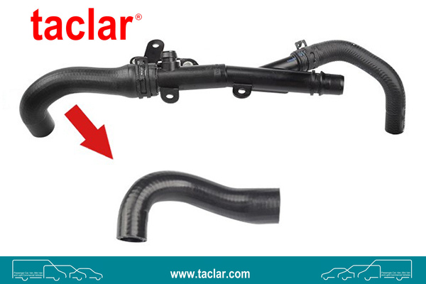 THERMOSTAT HOSE ONLY RUBBER HOSE