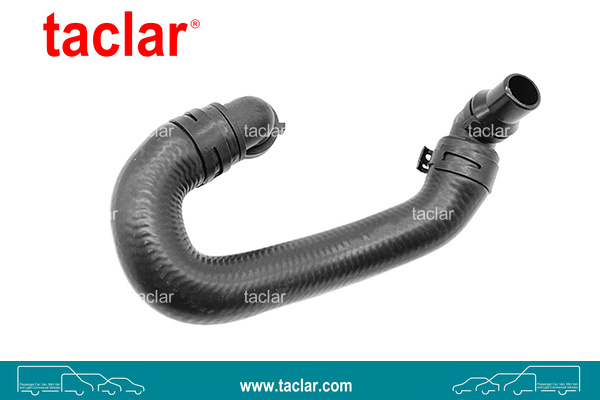 HEATER HOSE WITH PLASTIC PIPE