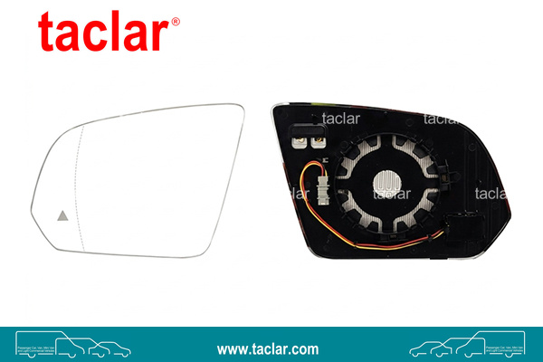 MIRROR GLASS WITH SENSOR LEFT OEM QUALITY
