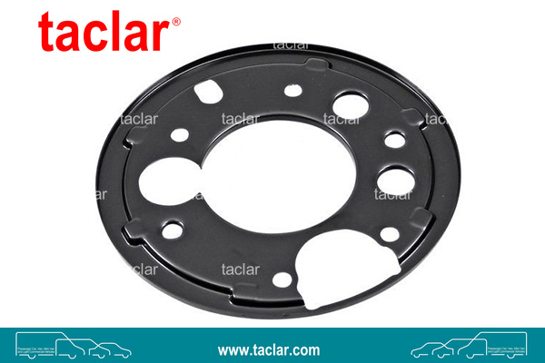 BRAKE DISC PLATE REAR LEFT