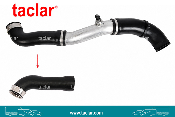 INTERCOOLER HOSE LEFT LOWER