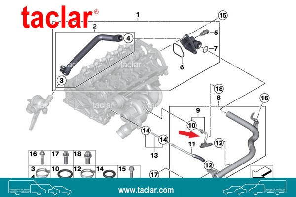 TURBO COOLER HOSE
