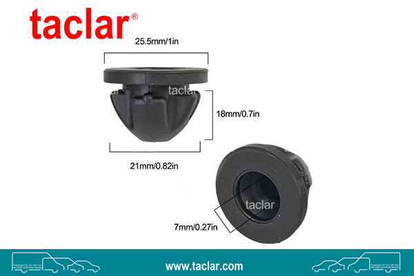 ENGINE COVER TRIM RUBBER MOUNTING BUSH